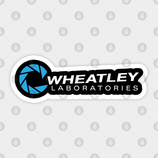 Wheatley Laboratories Sticker by allysontx